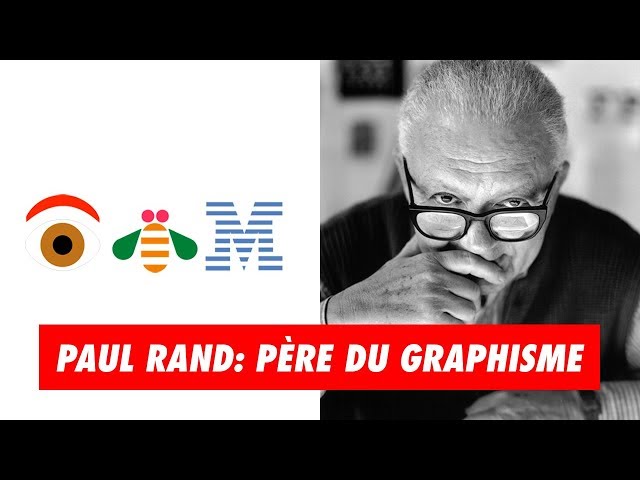 PAUL RAND: Le père du GRAPHISME moderne