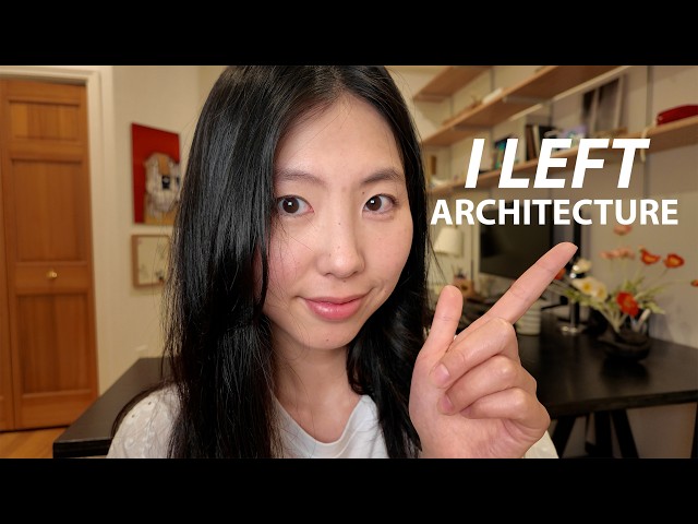 Why I left architecture to become a designer in tech