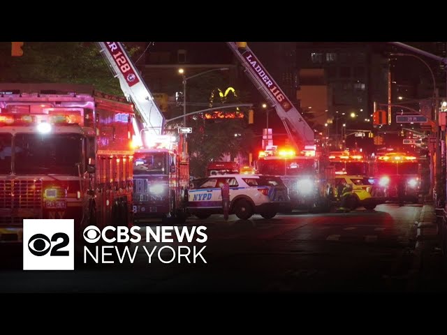 Man dies in Queens apartment building fire, 2 injured, FDNY says