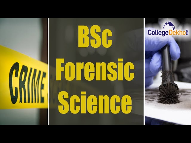 BSc Forensic Science Course | CollegeDekho