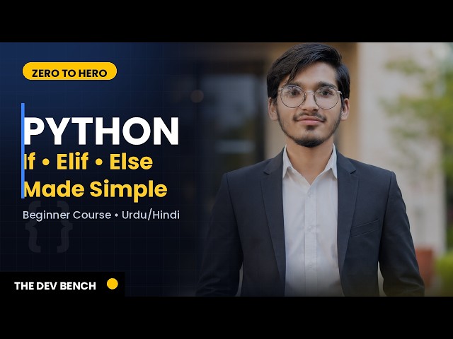 Learn Python Conditionals: if/elif/else | Zero to Hero Ep. 4