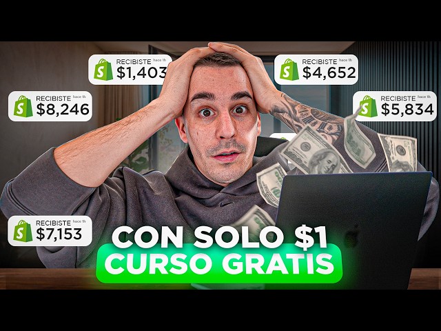Curso Gratis de IA Dropshipping De 0 a Tus Primeros Pedidos en 7 Dias