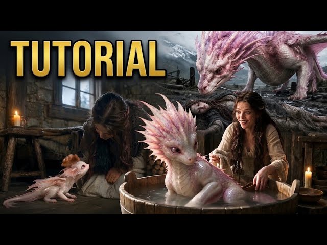 She Gave Birth To A Dragon Tutorial  || How To Create She Gave Birth to a Dragon 2026