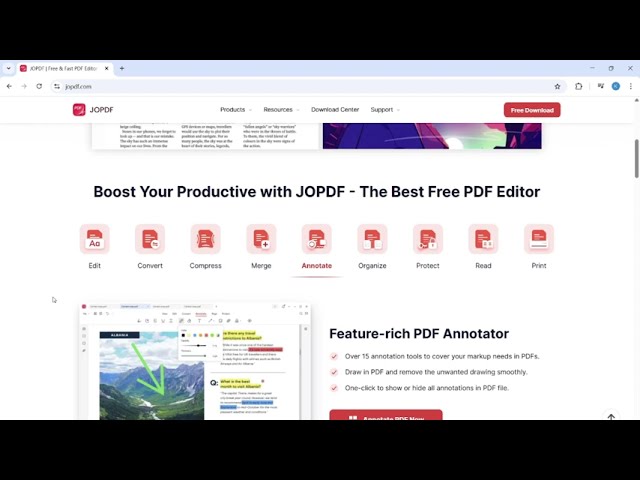 How to Use JOPDF: The Best Free Adobe Acrobat Alternative! 📄🔥