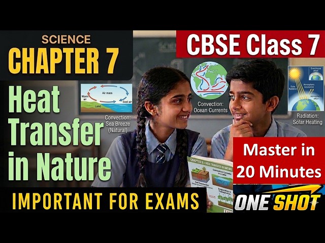 Heat Transfer in Nature ONE SHOT | Class 7 Science Chapter 7 | Complete Course, CBSE 2026-27