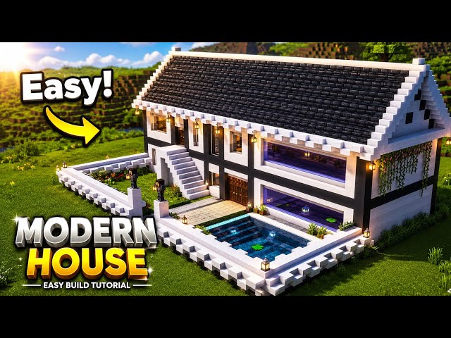 Minecraft: How To Build Modern House