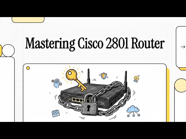 Master Cisco Routers: Cisco 2800 Configuration, CLI, Password Recovery & Troubleshooting