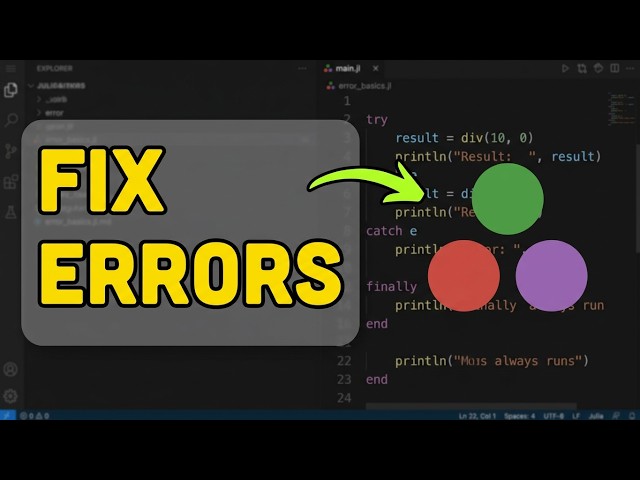 Why Your Julia Code Keeps Crashing (And How to Fix It)