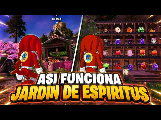 HOW THE SPIRIT GARDEN WORKS IN FORTNITE THE NEW MAP TO SHOW OFF YOUR SPIRITS