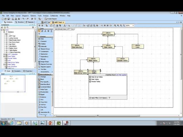 SE370:  Lesson 2 Block Definition Diagram Example