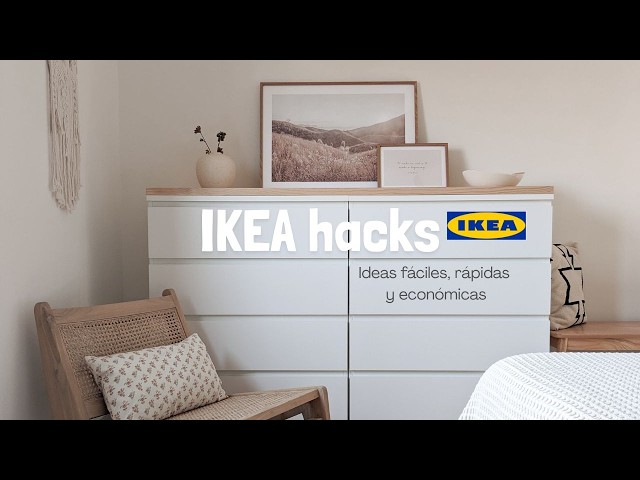 Easy and stylish IKEA hacks to transform your home ✨ Quick and affordable tricks
