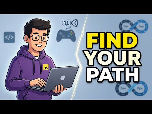 DON'T PICK A TECH CAREER BEFORE WATCHING THIS
