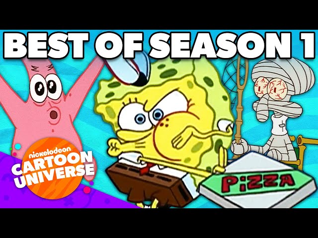 BEST of SpongeBob Season 1! 🥇 | Nicktoons