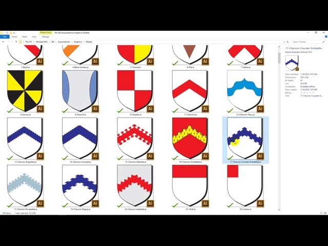 Divisions of the Shield
