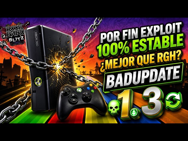 100% STABLE EXPLOIT on Xbox 360: Better than RGH? (BadUpdate 1.3)