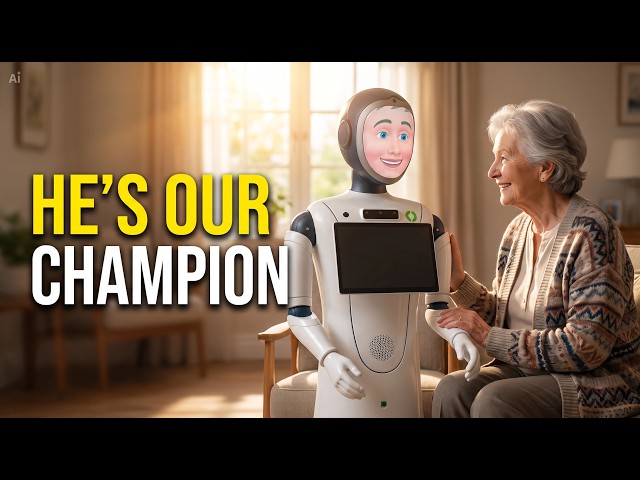 How Rayan the Robot Supports Busy Caregivers #CaregiverSupport #SeniorLiving #HealthTech #SeniorCare