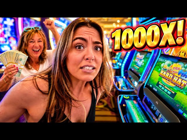 Her 1000X MAJOR JACKPOT Inspired Me To Go ALL IN With Insane Bets!