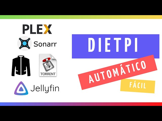 DIETPI - #Sonarr + #PLEX + #Jellyfin + #Transmission + #Jackett - ACTUALIZADO