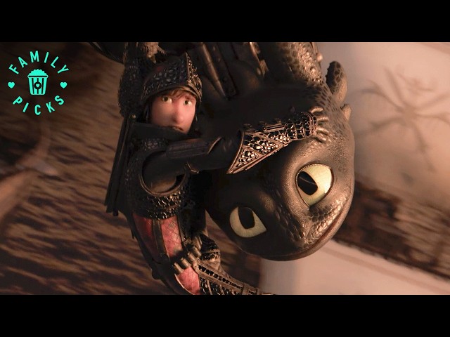 Hiccup Rescues Toothless from Grimmel (Full Scene) | How to Train Your Dragon: The Hidden World