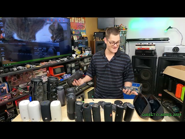 I Bought A Box Full Of JBL Bluetooth Speakers