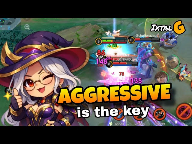 DON'T UNDERESTIMATE MIDLANE ALICE (AGGRESSIVE INVADER) - MLBB