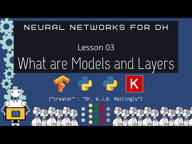 What are Models and Layers (Neural Networks for DH 03)