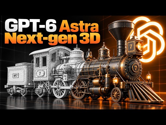 GPT-6 Astra Takes Over 3D + Blender