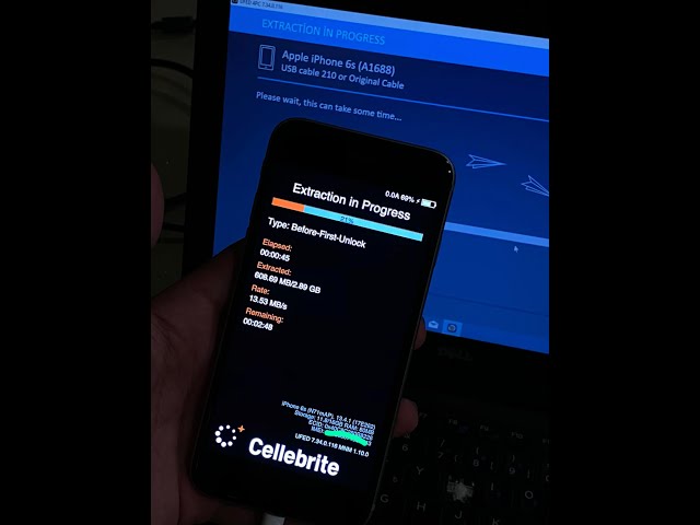 Şifre kilitli iPhone dan veri kurtarma ve adli imaj alma(BFU Dump)