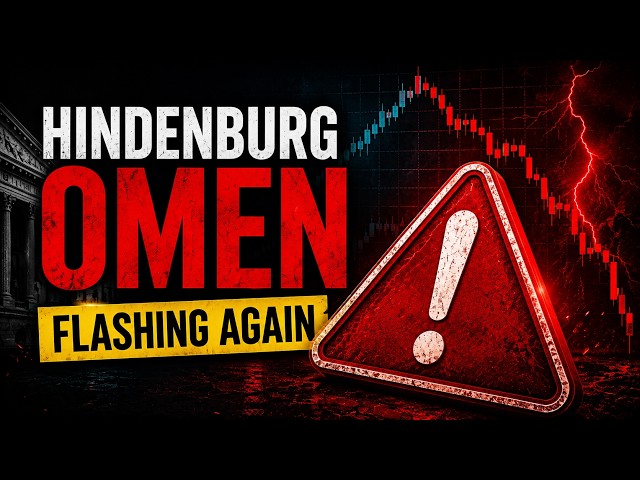 The Hindenburg Omen Is Flashing Again — Is a Market Crash Coming? 🚨 #SPX