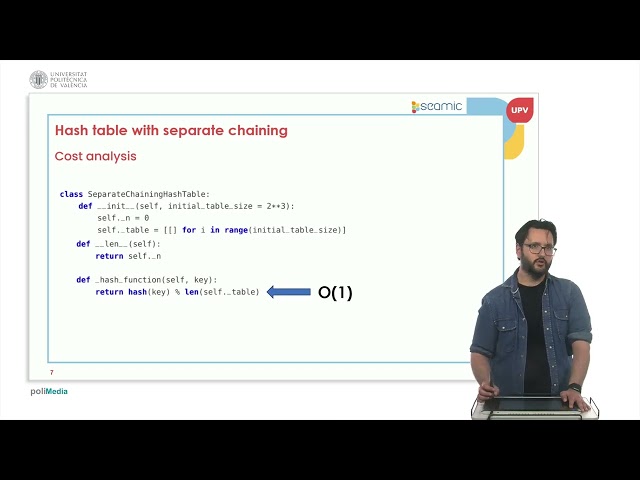DSA – Unit 4 Maps, Sets and Hash Tables - Implementation v.2 | 14/20 | UPV