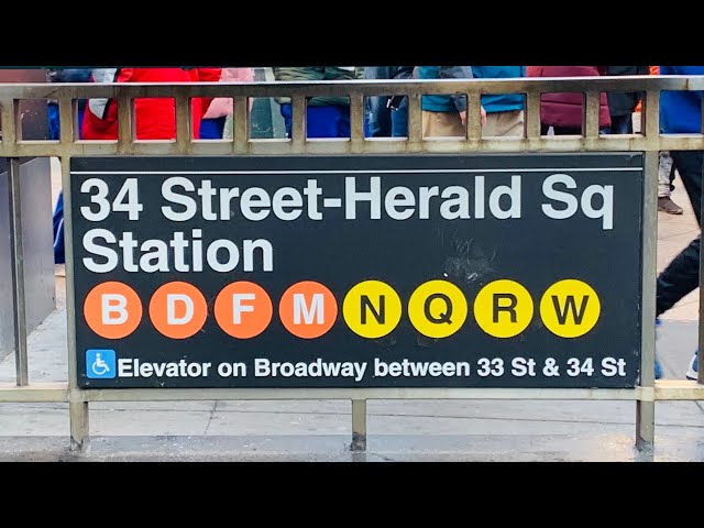 34 Street Herald Square Subway Station | NYC Subway Walking Tour | Manhattan | New York | USA 🇺🇸