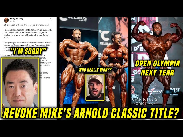 Should They Take Mike Sommerfeld's Title Away? + Keone Doing Open Olympia? + Masters Olympia Apology