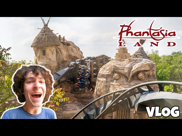 Visiting Europe’s BEST Theme Park?! Phantasialand - Brühl, Germany | VLOG [2024]