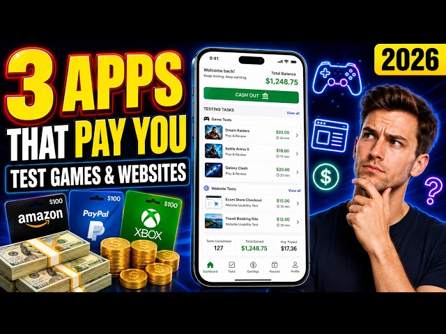 3 Apps That Pay You to Test Games & Websites (2026)