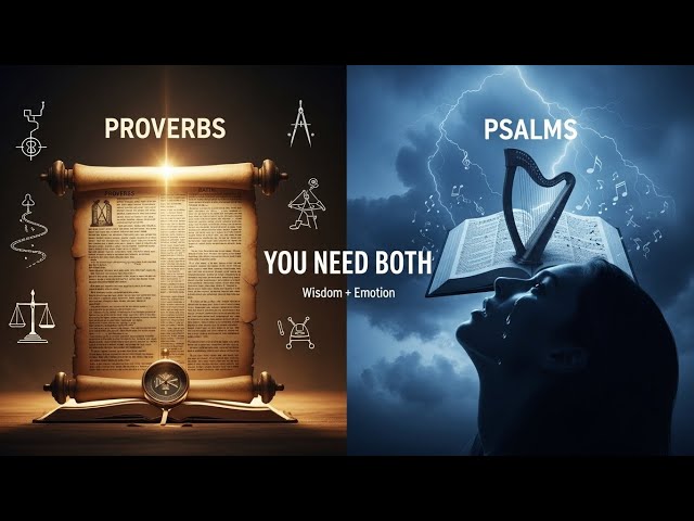 Proverbs vs Psalms: God’s Blueprint for Wisdom, Emotion, and a Flourishing Life