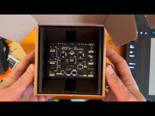 Unboxing the Bastl Kastle 2 FX Wizard!