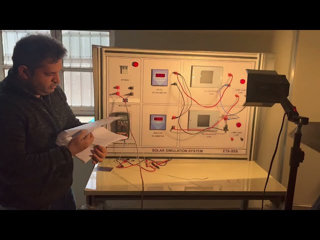 Solar PV Training System Practical ⚡ Solar Simulator Lab Experiment (Engineering Project)