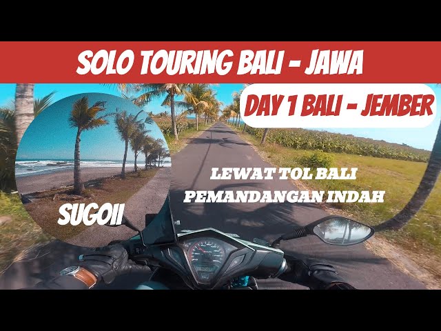 SOLO TOURING: BALI KE JEMBER - MOMEN MENAKUTKAN DI JALAN GELAP | EP.01 🔥🔥
