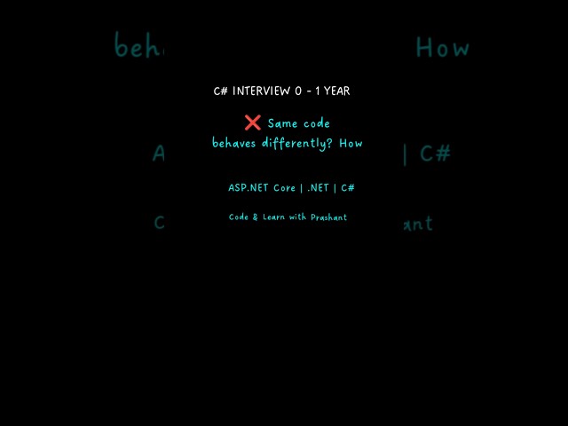What is Polymorphism? (OOPS) #csharp #coding #dotnet #programming #codingtips #shorts #questions