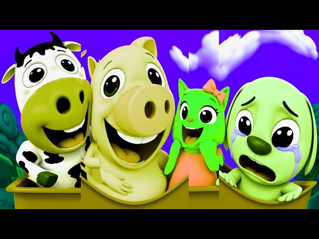 The Farmer in the Dell | The Lazy Farmer | Funny Remix | Gamavision Csupo Effects