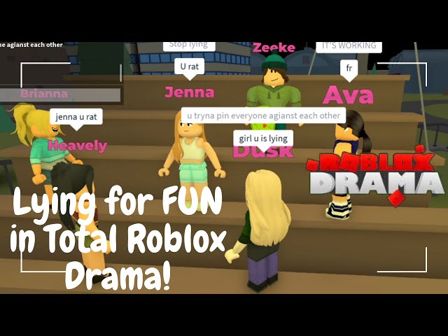 Gaslighting and LYING for Fun in Total Roblox Drama (HUGE DRAMA,FUNNY MOMENTS,MESSY)
