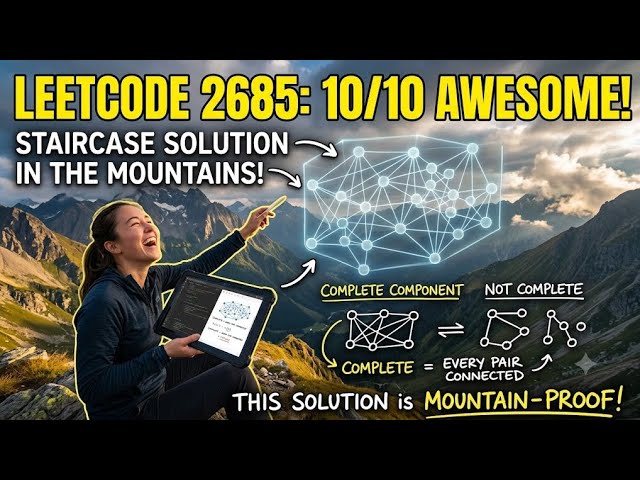 This Isn’t Just a DFS Problem 😱 | LeetCode 2685 Java
