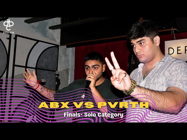 ABX VS PVRTH | Finales | Categoría Solista | CAMPEONATO DE BEATBOX DE DELHI 2024 #beatbox #delhi