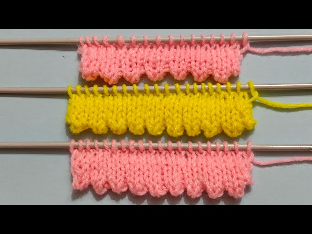 #knittingforbeginners/#howtokniteasysweaterborder/#woolenribknitting/#knittingbasics