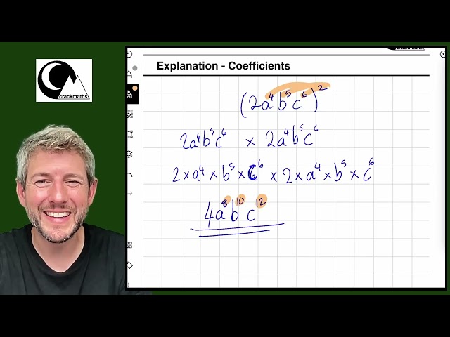 Laws of Indices - Using Brackets: Tutorial for Foundation GCSE Maths - Explained with Care