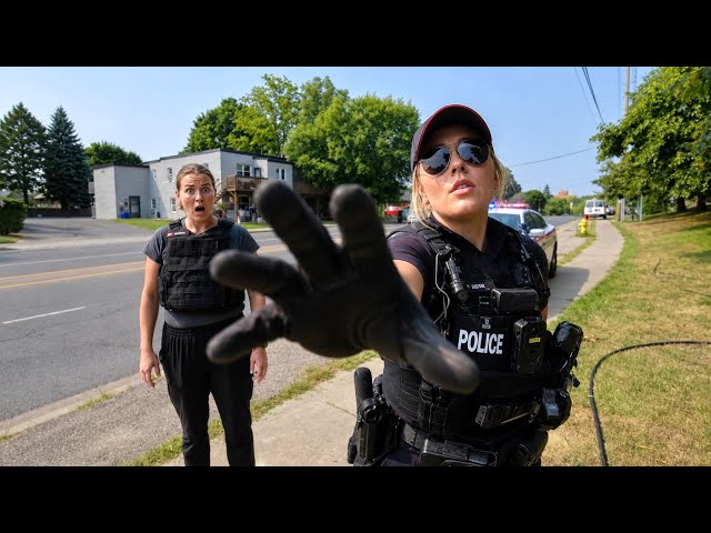 Female Cop Learns a Hard Lesson in Front of Her Trainee | First Amendment Audit