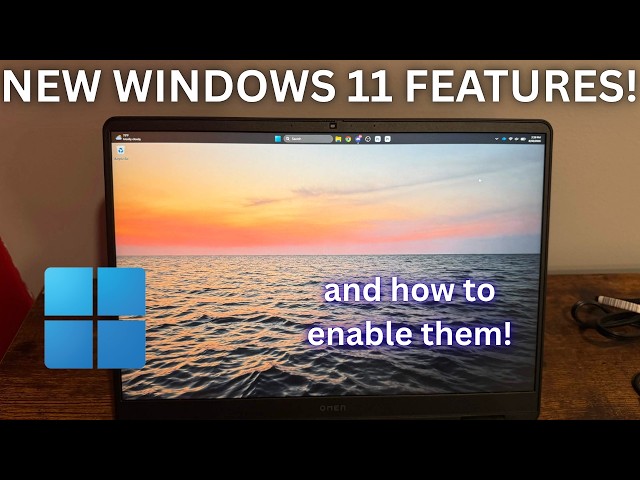 How to enable HIDDEN FEATURES in Windows 11! (NEW TASKBAR + MORE)