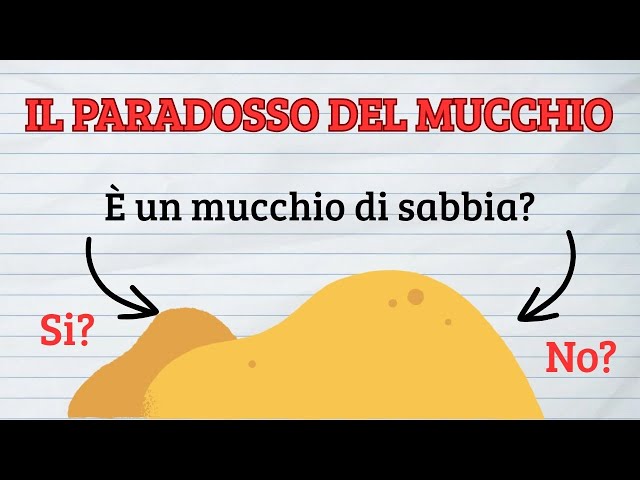 Il Paradosso Del Mucchio ( del sorite )