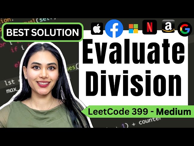 Evaluate Division #leetcode #leetcode75 #graph #dfs