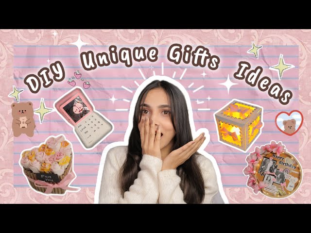 UNIQUE & Cute Gifts Ideas 😱 ✨|| Quick and Easy To Make ||💡#diy #gift